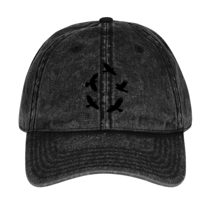 Crow baseball cap
