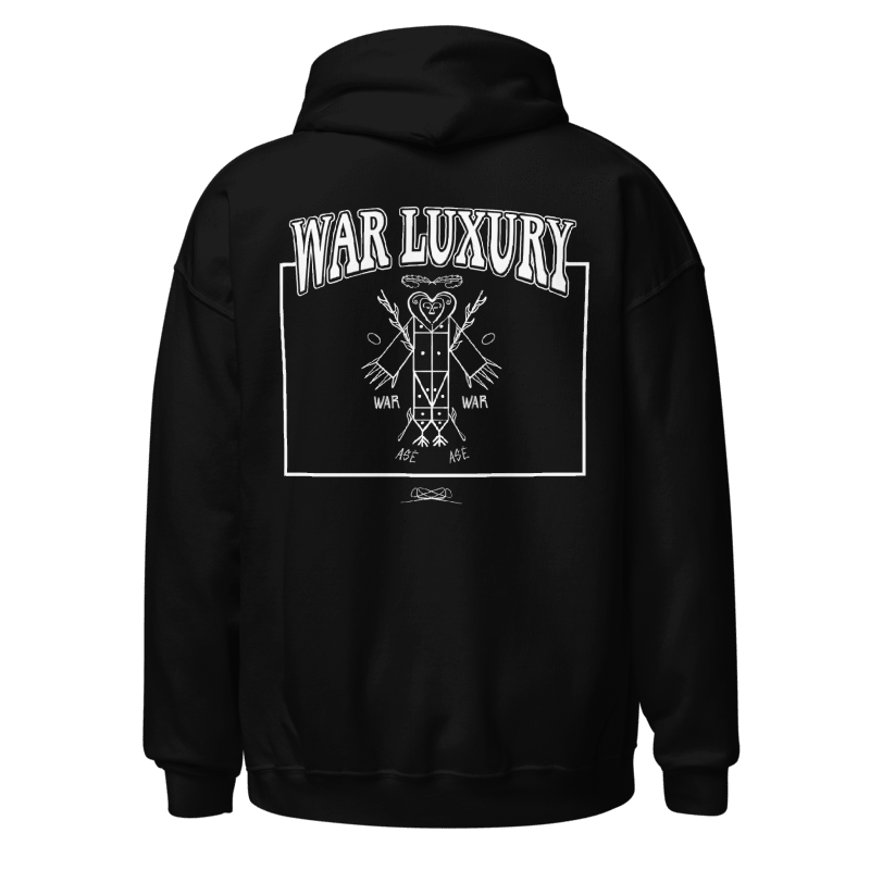 War Luxury Statement Hoodie